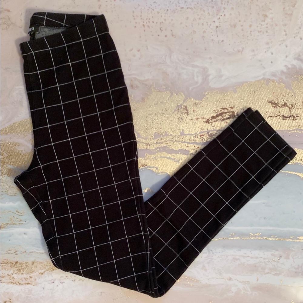 Express Windowpane Leggings
